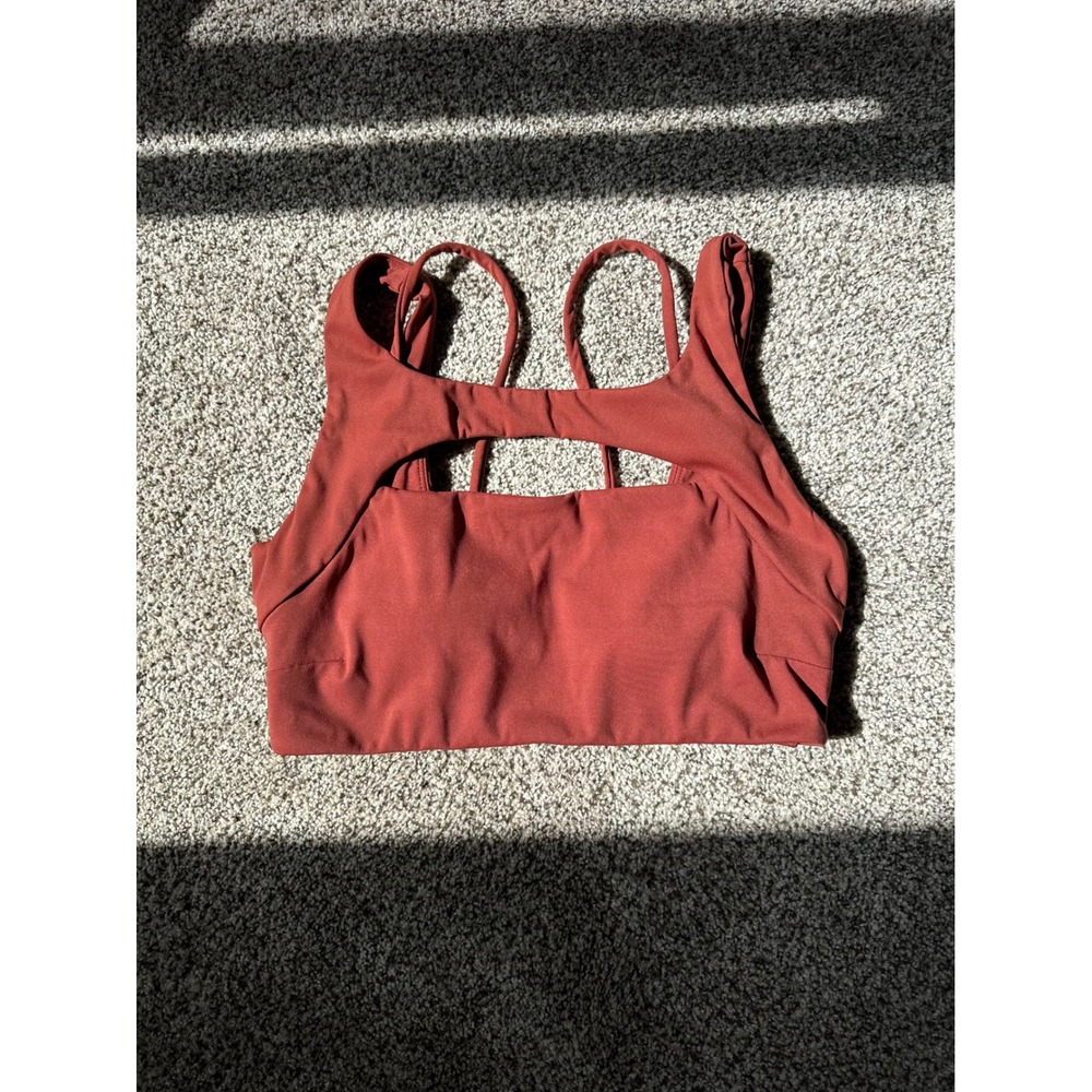 CVG [constantly varied gear] Sports Bra Women's Small Rust EUC